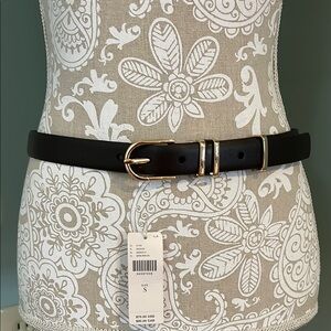 Anthropologie Keeper Belt Dark Brown Small Medium Large NWT